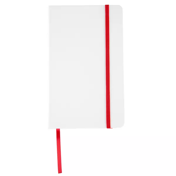 Notatnik Carmona 130x210/80k linia, czerwony/biały (R64241.08) 1