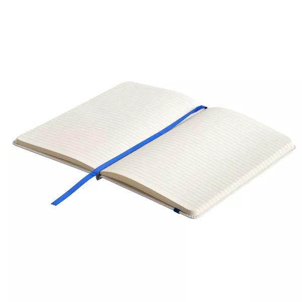 Notatnik Carmona 130x210/80k linia, niebieski/biały (R64241.04) 3
