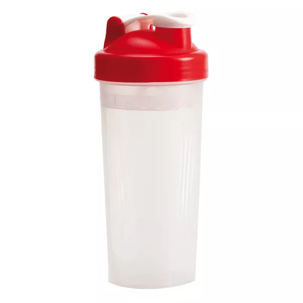 Shaker Muscle Up 600 ml, czerwony/transparentny (R08296.08) 4