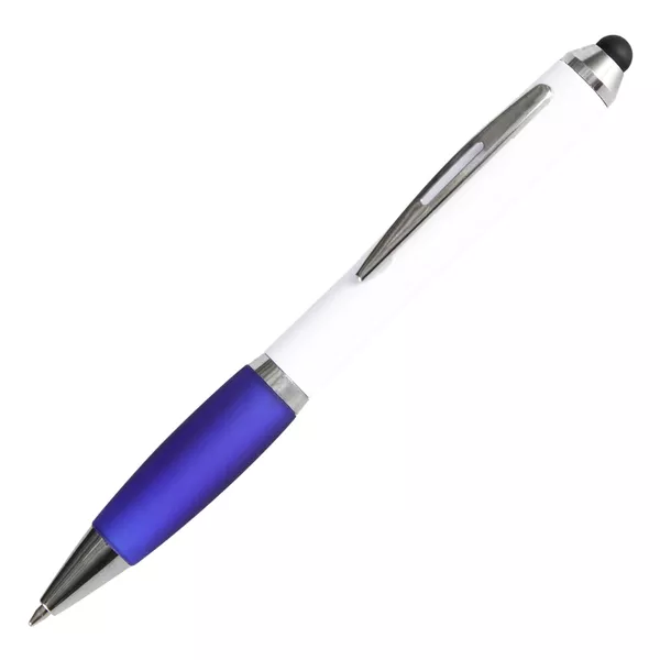 Długopis dotykowy San Rafael, niebieski/biały (R73413.04) 1