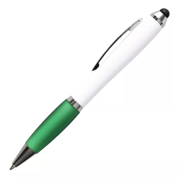 Długopis dotykowy San Rafael, zielony/biały (R73413.05)