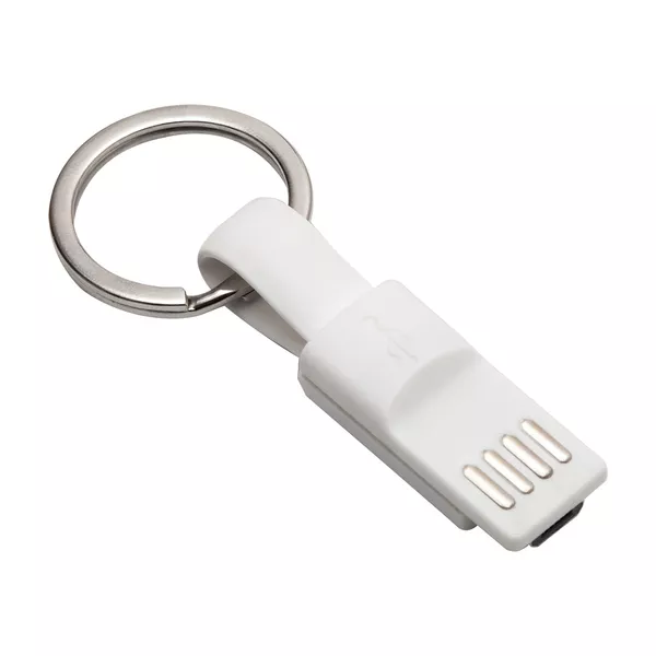Brelok USB Hook Up, biały (R50176.06) 2