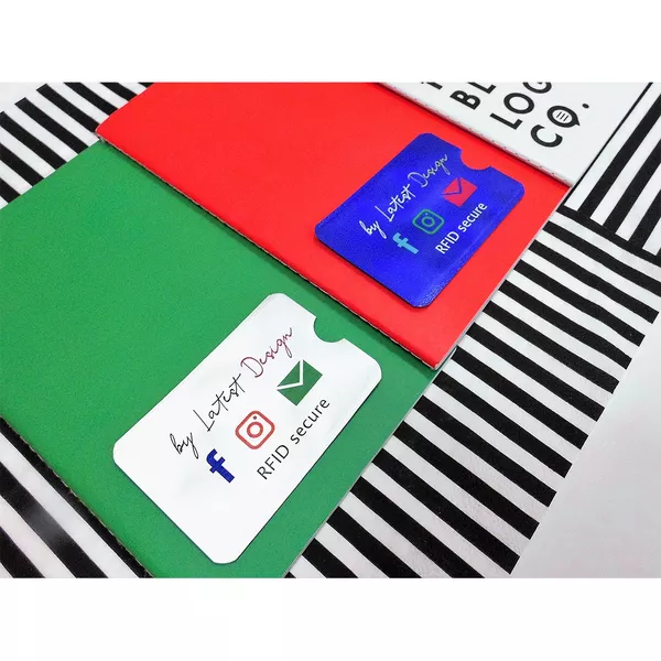 Etui na kartę zbliżeniową RFID Shield, biały (R50169.06) 1